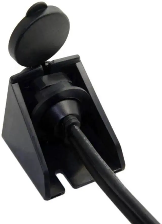 Alt view image 2 of 7 - U3-383-2P-1.0M 1m Waterproof Dual USB 3.0 Flush Mount Car Extension Cable, Dashboard Panel Mount