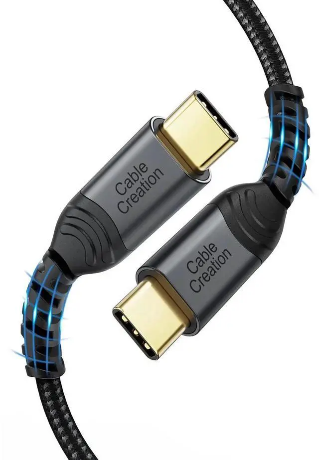 Alt view image 2 of 7 - 2 Pack 6.6FT USB C to C Cable, 60W Fast Charging Double Braided Cord for iPhone 15/16, iPad, Galaxy, Power Bank