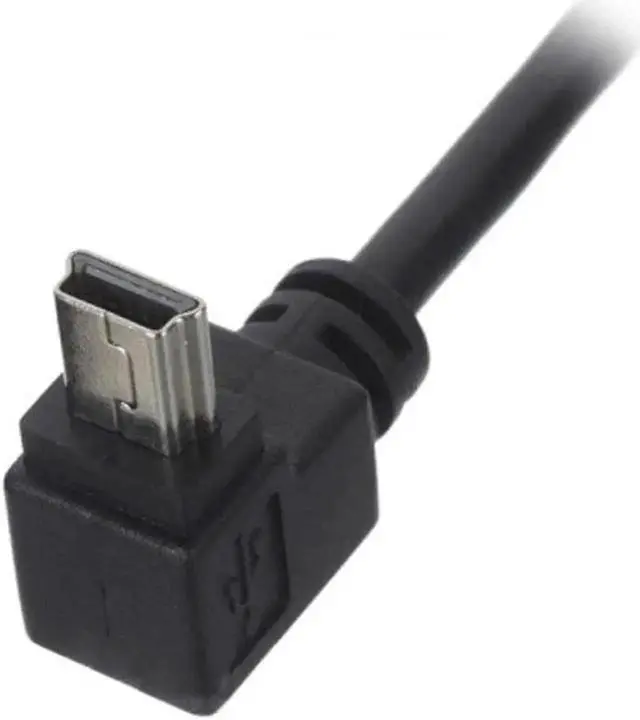 Alt view image 3 of 5 - Up Angled Mini USB Cable, USB A to 5Pin Mini USB B Data Cord