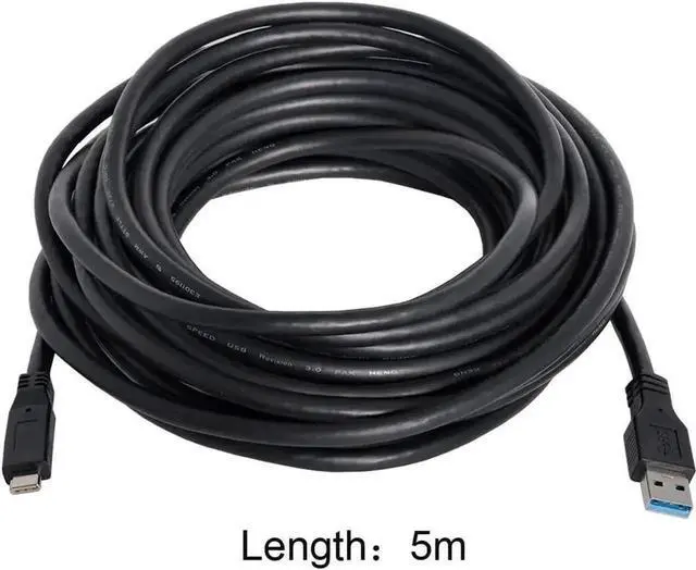 Alt view image 2 of 6 - USB 3.1 Type C to USB 3.0 Type A Cable, Male to Male Data Cord for Tablet, Phone, Hard Drive