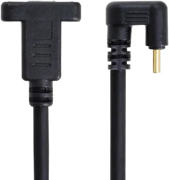 Alt view image 2 of 3 - 30cm 180° U-Shape USB-C Extension Cable, USB 3.1 Male to Female Back Angled Data Cord