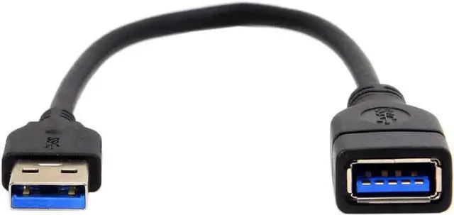 Alt view image 3 of 5 - 20cm USB 3.0 Type-A Male to Female Extension Cable, 5Gbps High Speed Data Cord