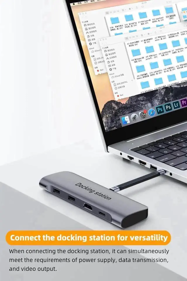 Alt view image 4 of 7 - 5.3 Inch USB4 USB-C to USB-C Short Cable, 240W Fast Charging, 40Gbps Data, 8K Video for Thunderbolt 4/3, Laptops, Tablets & Phones