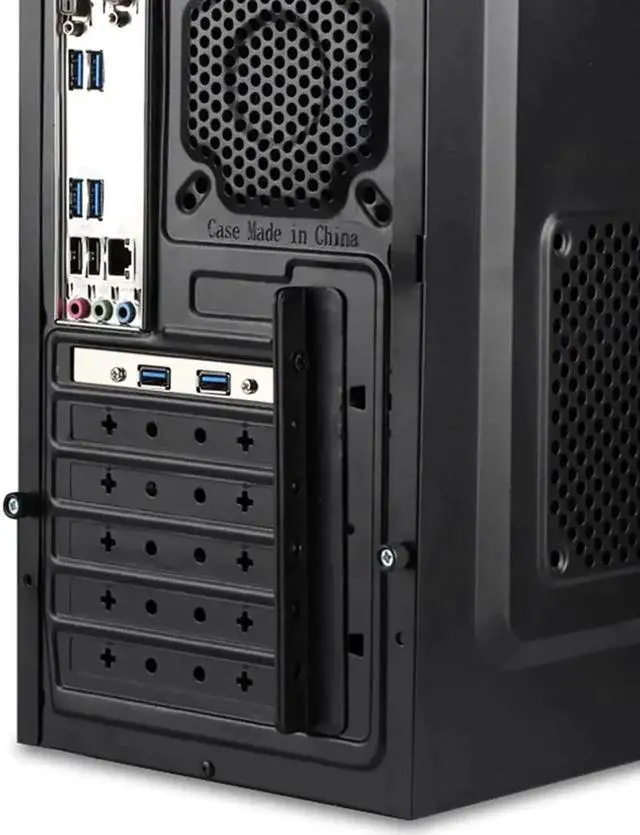 Alt view image 4 of 6 - PCI Panel 20Pin to Dual USB 3.0 Baffle Cable with Screw Mount, Copper Wire Rear Motherboard Header Cable for PC