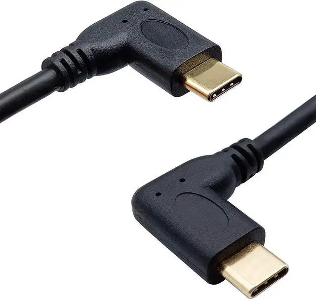 Alt view image 5 of 7 - 20cm 90 Degree USB 3.1 Gen2 Type C Male to Male Cable, 10Gbps Data Cord for Charging, Audio & Video, Compatible with MacBook Pro, USB-C Hub and Laptops