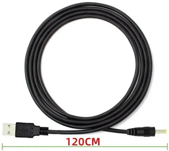 Alt view image 6 of 7 - 120CM USB 2.0 Type-A Male to DC 4.0x1.7mm Straight Power Cable, 5V DC Charging Cord