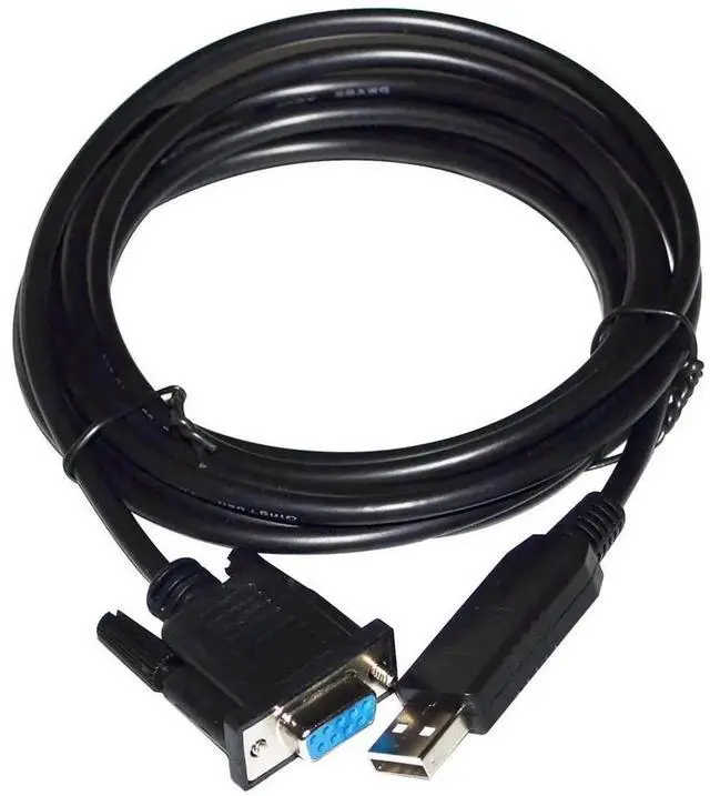 Main image of 3.6M USB to DB9 Female RS232 Serial Converter Cable with FTDI FT232RL Chip, Null Modem Crossover Cable, Cross Wiring 2RXD 3TXD