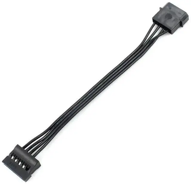 Main image of 1PCS Molex 4 Pin IDE Female to Dual SATA Power Cable, IDE to SATA Power Adapter for Hard Drive & Optical Drive