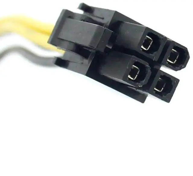 Alt view image 3 of 5 - 2 Pack 20cm/8 Inch 4Pin ATX CPU Power Extension Cable, Male to Female, UL 18AWG