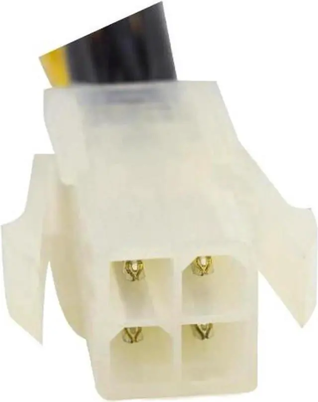 Alt view image 2 of 4 - 6 Inches P4 4 Pin to EPS 8 Pin CPU Power Adapter Cable