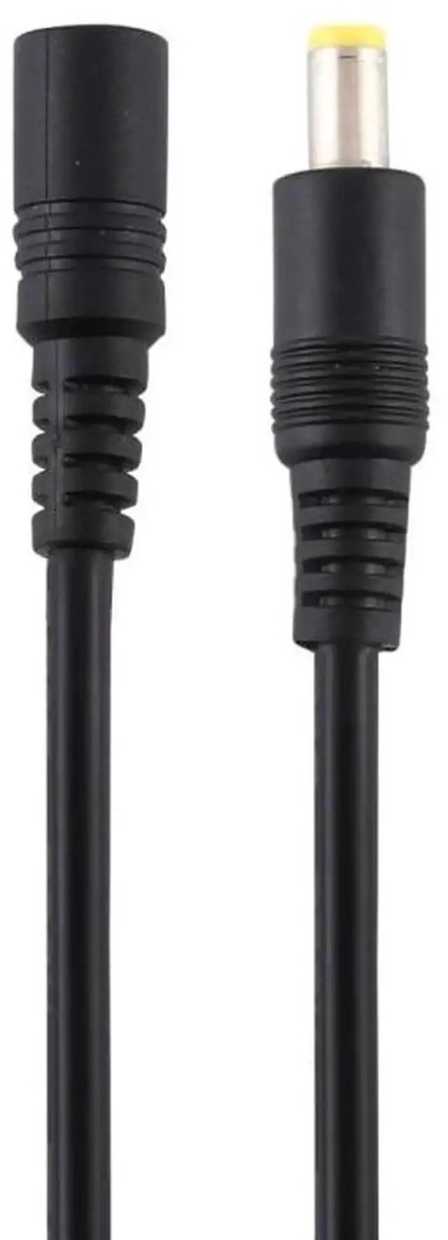 Alt view image 4 of 7 - 1m Black DC Power Extension Cable, 8A 5.5x2.5mm Female to Male