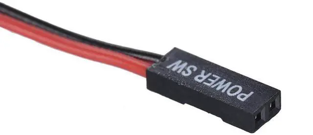 Alt view image 2 of 6 - 3 Pack 2-Pin SW PC Power Switch Cable, ATX Desktop On/Off Push Button Wire, 50cm Length