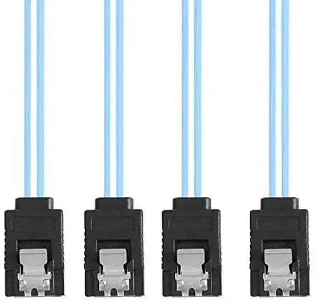 Alt view image 2 of 7 - 50cm Internal Mini SAS SFF-8087 to 4×SATA 7Pin Hard Drive Cable, 6Gbps Server RAID Data Cable