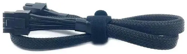 Alt view image 5 of 6 - 60CM Braided PCIe 8Pin (6+2) GPU Modular Power Cable for Corsair RMx RM650x/RM750x/RM850x/RM1000x PSU