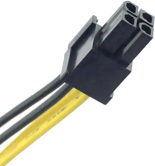 Alt view image 4 of 6 - 20cm 20+4Pin 24Pin Motherboard Power Extension Cable, 18AWG PSU Extension Cord for BTC Mining Rigs