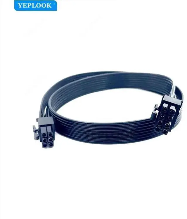 Alt view image 2 of 6 - 6Pin to PCIe 8Pin GPU Modular Power Cable Compatible with Cooler Master Silent Pro Series PSU
