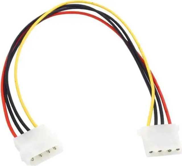 Alt view image 4 of 4 - 14 Inch Molex 4-Pin IDE Power Extension Cable, PSU Internal 12V/5V HDD DVD CD-RW Power Extender Cord