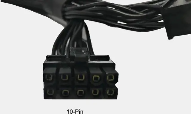 Alt view image 4 of 6 - 24 Inch ATX 24Pin (20+4) to 18Pin+10Pin Modular PSU Extension Cable, Compatible with Seasonic M12II Evo 520/620/650/750/850 Power Supplies