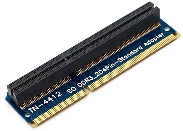 Main image of 204Pin SO-DIMM DDR3 Memory Test Protection Adapter TN4412(STD)/TN4413(RVS) for Notebook RAM Slot Testing