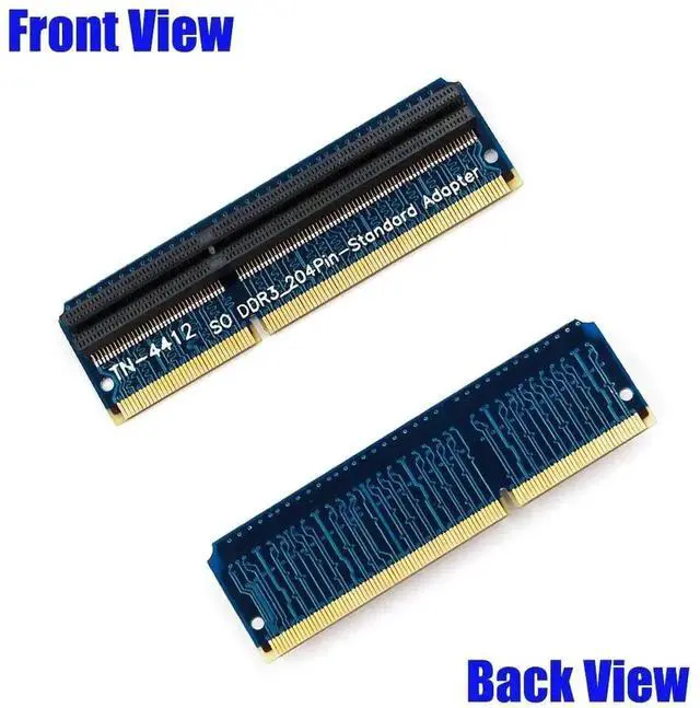 Alt view image 4 of 5 - 204Pin SO-DIMM DDR3 Memory Test Protection Adapter TN4412(STD)/TN4413(RVS) for Notebook RAM Slot Testing