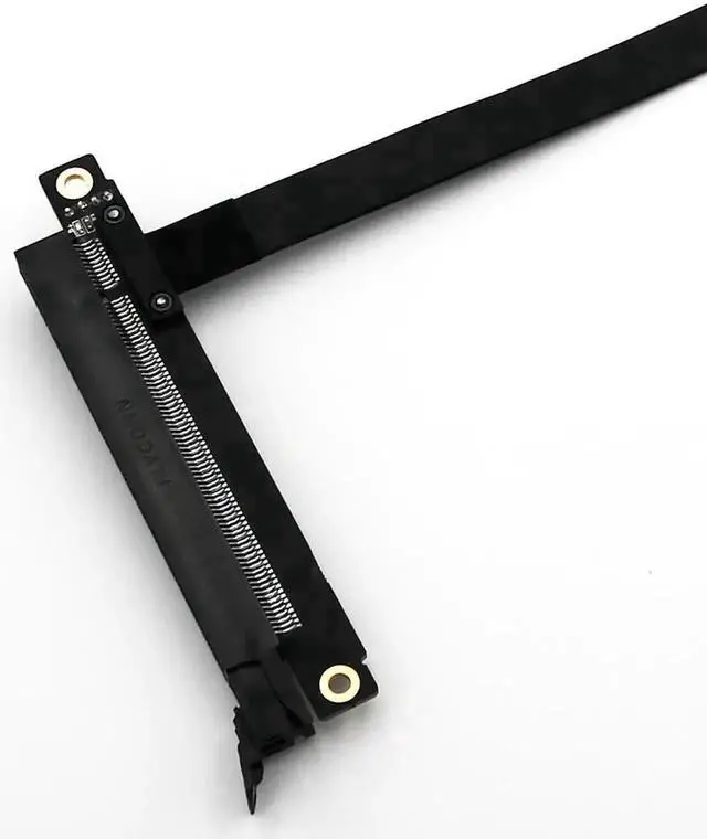 Alt view image 4 of 6 - PCIe 1x to 16x Flexible Riser Extension Cable, SATA to IDE 4Pin Powered PCI-E Adapter Card for GPU Mining Rigs