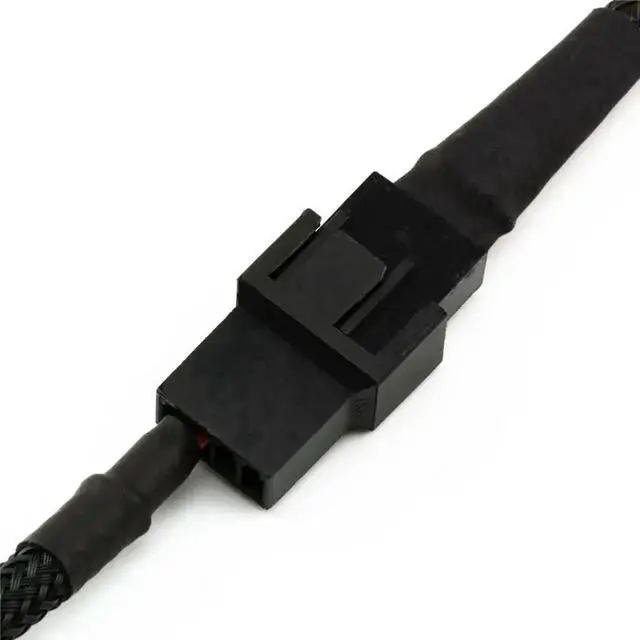 Alt view image 6 of 6 - 5-Pack 15Pin SATA to 4×3/4Pin Fan 12V Power Adapter Cable