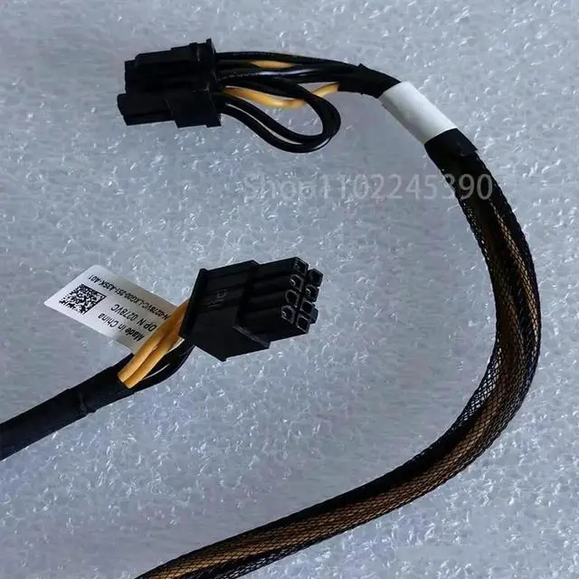 Alt view image 2 of 3 - 08MC3R / 8MC3R GPU 8Pin to 8Pin Power Cable, OEM Replacement Cord for Dell Precision T5820 T7820 T7920 Workstation