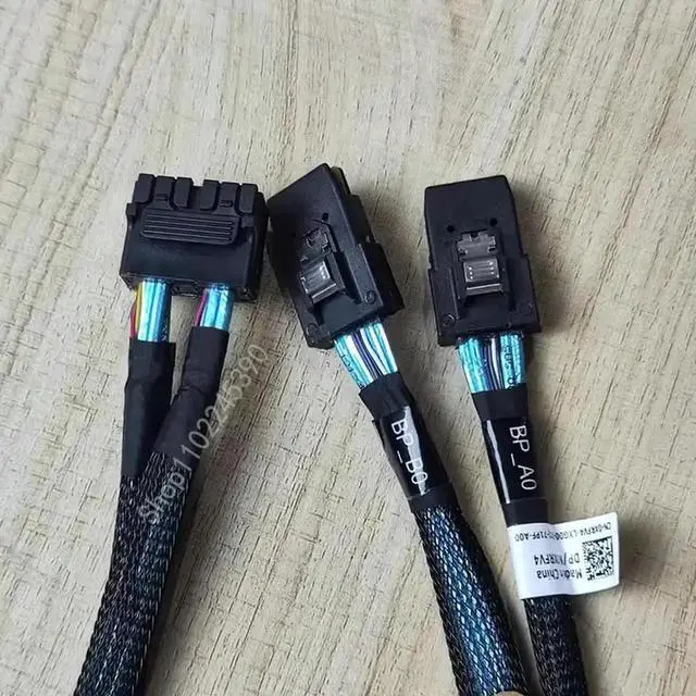 Alt view image 2 of 2 - 0XRFV4 XRFV4 SAS RAID Cable, X8 Backplane Cord for Dell PowerEdge T440 Server, Compatible with H330 H730P H740P PERC Cards