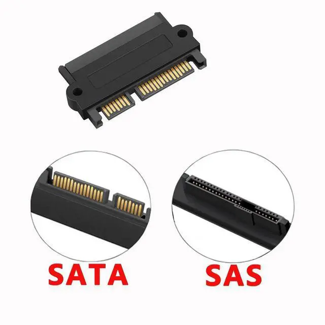 Alt view image 7 of 7 - SFF-8482 29Pin SAS to SATA 22Pin Adapter, SAS HDD to Mainboard SATA Port Converter