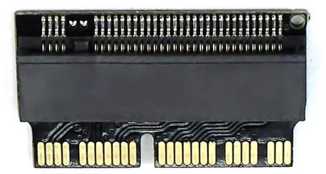 Alt view image 3 of 5 - M.2 NVMe PCIe x4 NGFF SSD Adapter Card, for MacBook Air/Pro 2013-2015 A1465 A1466 A1502 A1398 Storage Upgrade