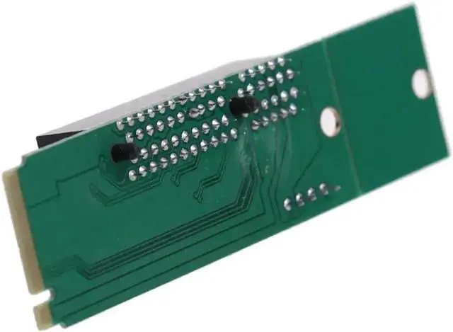 Alt view image 6 of 6 - 1Pc M.2 NGFF M Key Male to PCIe X4 Female Adapter Card, M.2 to PCI-E 4X Riser Converter with 4Pin Power Cable for BTC Mining Rig
