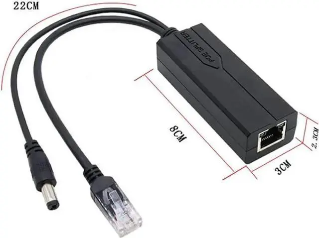 Alt view image 7 of 7 - Isolated PoE Splitter Power Module, DC 48V to 12V 1.2A/2A, 10/100Mbps & Gigabit 1000Mbps Optional IEEE802.3af/at High Power Ethernet Power Separator
