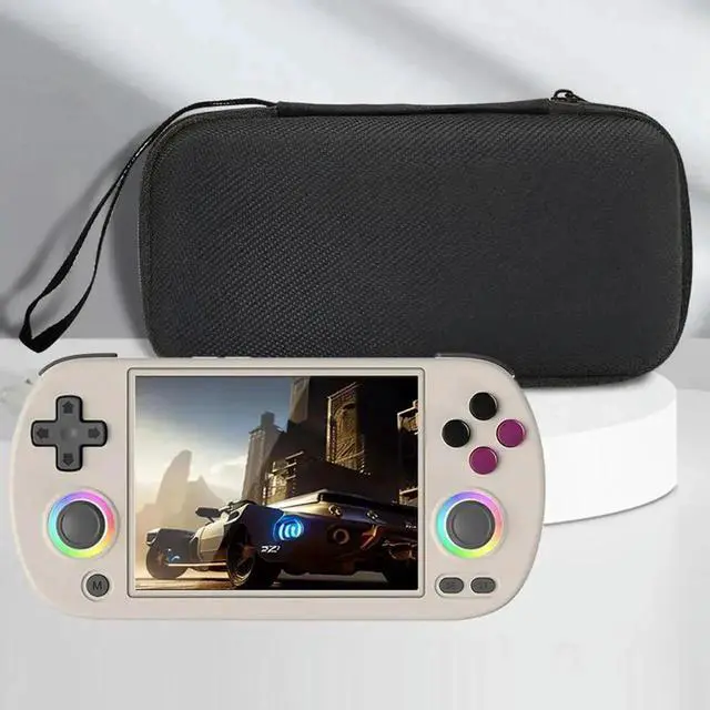 Alt view image 2 of 3 - Hard EVA Protective Carry Case with Hand Strap, Waterproof Shockproof Anti-Scratch Storage Bag for RG40XX H / RG405M Handheld Game Console