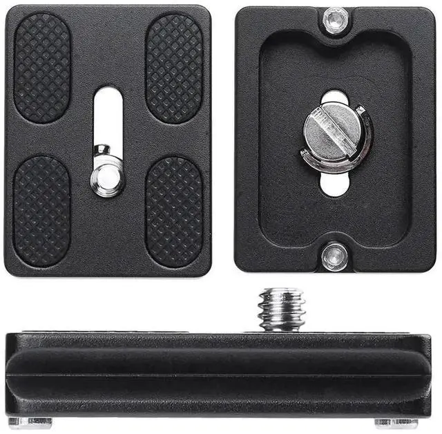 Alt view image 2 of 3 - PU-50 Universal Metal Quick Release Plate, Compatible with Benro & Arca-Type Ball Head Tripod Mount
