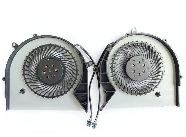 Alt view image 6 of 6 - CPU+GPU Dual Cooling Fan Set, DC12V 4-Pin PWM, DFS552012M00T FK7V / DFS602212M00T FK7W, Replacement for ASUS ROG Strix FX503 GL703 FX63V Gaming Laptops