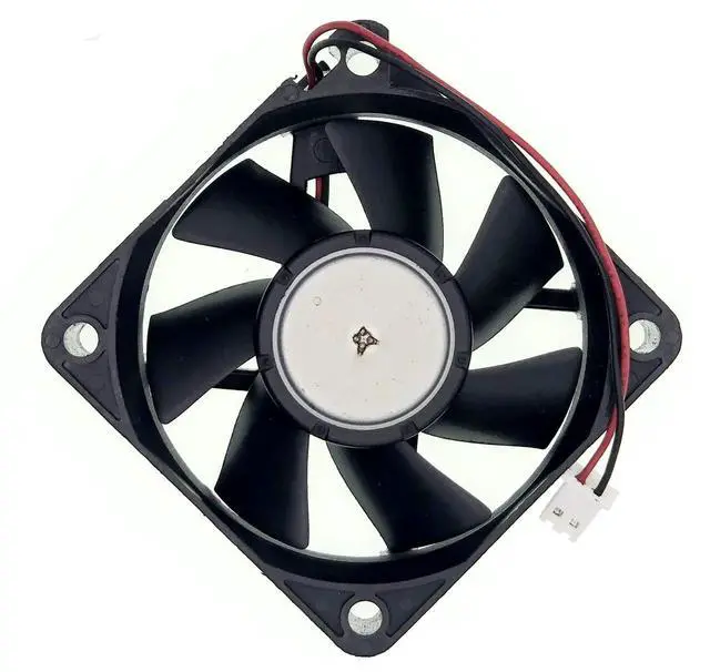 Alt view image 5 of 7 - Replacement 6015 Silent Cooling Fan 2406RL-04W-M30, DC12V 0.08A, 60×60×15mm 2-Wire Axial Fan
