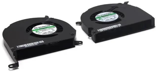 Alt view image 5 of 5 - A1286 Left+Right CPU Cooling Fan for MacBook Pro 15" 2008-2012