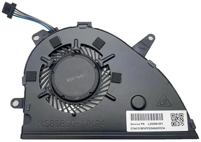 Main image of CPU Cooling Fan Replacement for HP Pavilion 15-CW 15-CS Series (TPN-Q210, L25584-001)