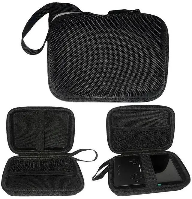 Main image of Anti-Scratch Protective Storage Bag with Mesh Pocket, Portable Carry Case for Trimui Brick Handheld Game Console