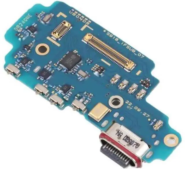 Alt view image 2 of 4 - Original Charging Port Dock PCB Board for Samsung Galaxy S23 Ultra 5G SM-S918U US Version, Integrated USB-C Port, SIM Card Slot & Bottom Microphone