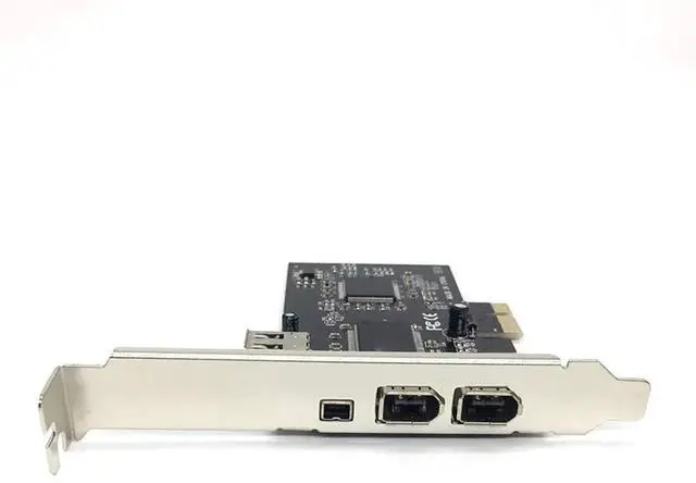Alt view image 4 of 5 - PCIe IEEE 1394a Firewire Expansion Card, 4 Ports Combo (1×4Pin + 3×6Pin) PCI Express Controller Adapter for Desktop PC