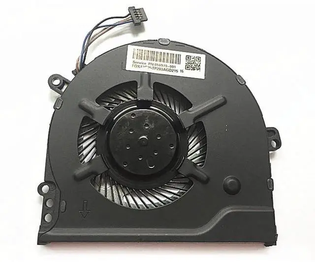 Alt view image 2 of 2 - New CPU Cooling Fan NFB80A05H-003 927918-001 for HP Pavilion 15-CC/15-CK/14-BK/14-BP TPN-Q191 Series Laptops
