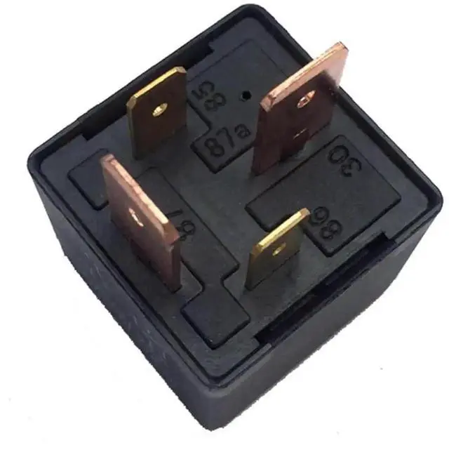 Alt view image 2 of 4 - JD2912 12VDC 80A Wide Foot Normally Open Automotive Relay