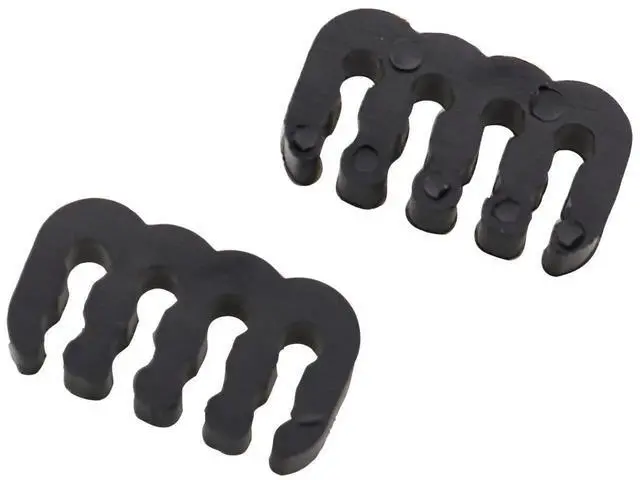 Alt view image 4 of 4 - 24PCS Black Cable Combs for PC Wire Management, Multiple Sizes for 6/8/18AWG Cables