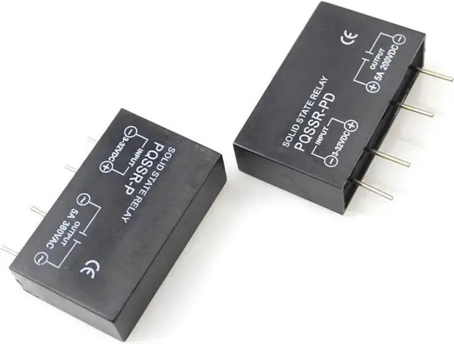 Alt view image 5 of 6 - PQSSR-P Ultra-Thin PCB SSR 5A Solid State Relay, Input 332VDC, Output 5200VDC / 5380VAC