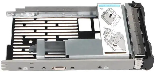 Alt view image 5 of 5 - 3.5 Inch HDD Caddy Tray 0KG1CH KG1CH with 2.5" Drive Adapter 9W8C4 for Dell PowerEdge R530/R630/R730/R930/T430/T630/R730XD & MD1400/MD3400 Storage Array