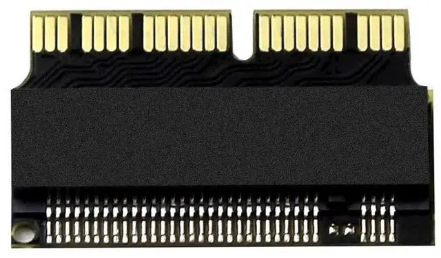 Alt view image 4 of 5 - 10PCS M.2 NVMe PCIe x4 to MacBook SSD Adapter Card, NGFF M-Key NVMe Converter Compatible with MacBook Air A1465 A1466 / Pro A1502 A1398 (2013-2015)