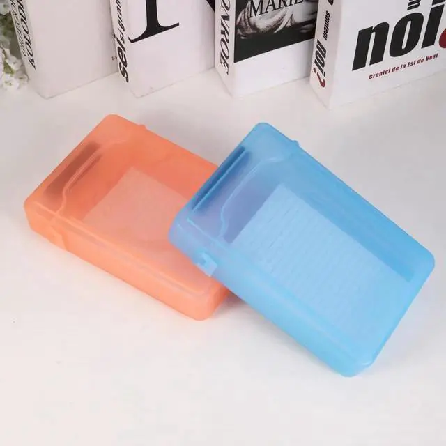 Alt view image 3 of 7 - 5 Pack 3.5 Inch Anti-Static Hard Drive Storage Case, Portable Shockproof Plastic HDD Protective Box