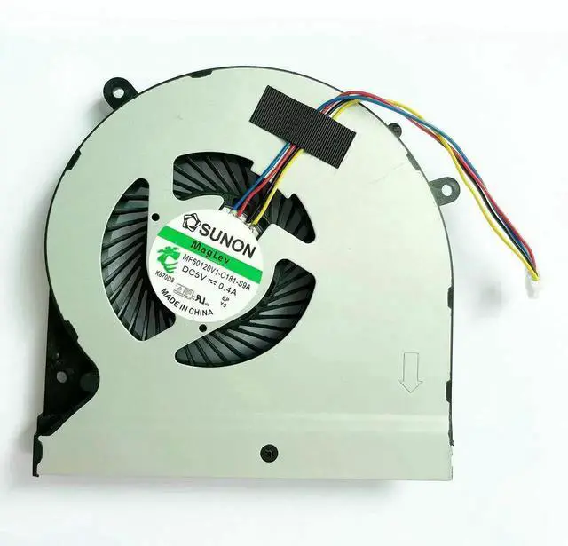 Alt view image 3 of 6 - 9mm Thin DC5V Dual CPU GPU Cooling Fan Pair EF75070S1-C530 / EF75070S1-C481 for ASUS ROG Strix GL502VM GL502VY GL502VSK ZX60V FX60VM S5VM