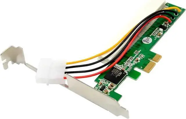 Alt view image 6 of 7 - PCIe X1 to 32-bit PCI Bridge Adapter Card with PLX Chipset, Supports PCIe X1/X4/X8/X16 Slots